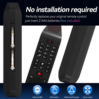 Control remoto RC43141 RC43141P para televisores LED inteligentes HITACHI con botones Netflix, YouTube y Fplay