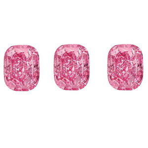Ha certificato il diamante rosa del laboratorio 0.5ct-5 carati a forma di smeraldo eccellente & buon taglio radiante taglio ovale per la fabbricazione di alta gioielleria - Product Image 2