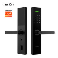 Kunci Pintar K70 RF Semiconductor Lock Terlaris 4 Cara Membuka Kunci Layar Sentuh Perlindungan Kata Sandi Virtual Kunci Sidik Jari Cloud