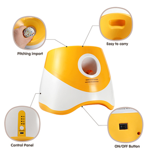 Interaktif köpek oyuncaklar şarj edilebilir 3 ayarlanabilir mesafeler sessiz köpek tenis topu atıcı otomatik köpek topu başlatıcısı - Product Image 3
