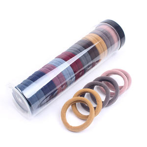 20 pièces avec boîte, élastiques à cheveux pour femmes et filles, nœuds mignons pour enfants, chouchous colorés sans couture, élastiques à cheveux - Product Image 2