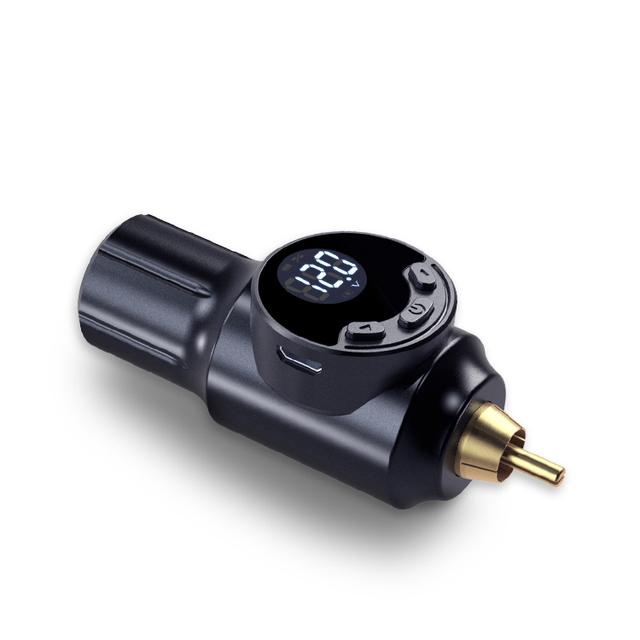 Tattoo Factory Wholesale! Tattoo Machine Parts Mini Wireless Tattoo Power Supply RCA Connector for Rotary Pen Machine