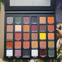Anpassbare Farben Lidschatten-Palette Individuelles Logo Nude Schwarz Vegan Großhandel Pigmentierte Matte Mica Schimmer Glitzer Augen-Kosmetik