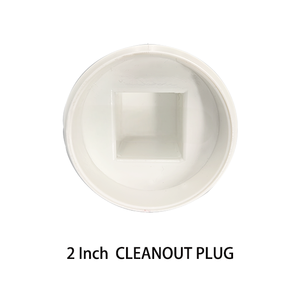 Kostenlose Probe: Rohrreiniger-Stopfen aus PVC, 2 Zoll PVC-Rohrverschraubungen, Reinigungsstopfen - Product Image 4