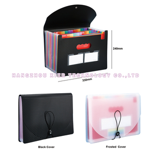 Carpeta de archivos de acordeón A4 expandible con mango portátil de 13/25 bolsillos Carpeta de archivos Rainbow PP con pestaña de color - Product Image 2