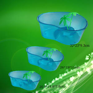 Aquarium en PVC pour poissons, Reptile tortue, ouvert au réservoir de poissons, accessoire en plastique, pour petit Animal, prix d'usine - Product Image 3