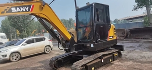 Excelente Excavadora Sany60 Usada, Modelo 2022, Maquinaria Pesada para Construcción, Motor, Bomba de Engranajes, Pocas Horas de Uso, Peso Operativo de 6000 kg - Product Image 4