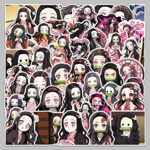 Pegatinas Personalizadas de Anime Japonés, Decoración Adhesiva para Computadora, Bicicleta, Equipaje, Coche, Diseño de Dibujos Animados, Resistentes al Agua - Product Image 6