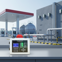 Nouvel analyseur de gaz sans fil Lora pour stations-service, détection efficace de GPL, GNL, CO2, H2S, CH4, avec contrôleur
