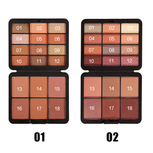 BSIMONE Dazzle Charm Palette Ombretto e Fard 12 Colori Opachi, Shimmer e Glitter Tonalità Calde <span class=keywords><strong>2</strong></span> in 1 - Product Image 5