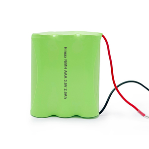 Pack de batteries NiMH OEM Himax 2,4V-12V, capacité et connecteur personnalisés pour appareils médicaux, téléphones sans fil, éclairage d'urgence - Product Image 1
