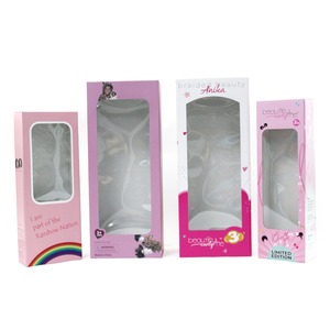 Tùy Chỉnh Tấm Sóng Rõ Ràng Nhựa Cửa Sổ 18 Búp Bê Đồ Chơi Hộp Bao Bì - Product Image 5