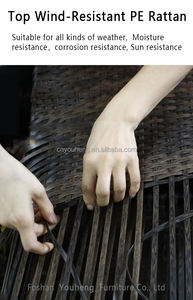 Chaises de piscine en rotin en plastique gris de haute qualité, chaises de soleil d'extérieur, chaises de natation pour le bord de la piscine - Product Image 3