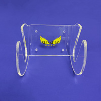 Support mural en acrylique transparent pour snowboard et planche de surf, support en acrylique pour skateboard, support pour kiteboard