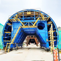 Pompe de coffrage pour chariot de revêtement de tunnel de train à grande vitesse, marque GaoFei, fabriquée en Chine, système entièrement hydraulique, garantie 1 an, CE