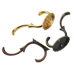 Retro Style Zinc Alloy Wall Hooks Single Hook Antique Bronze <b>Gold</b> Red Bronze Round Shape For <b>Clothes</b> Entryway Door Back Wall - Product Image 5