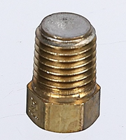TRANE PLU00212 PLUG; FUSIBLE, NPTFE 1/4", HEX 9/16", TEMPÉRATURE 168 DEGRÉS F, A-14019