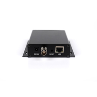Encodeur SDI vers IP Ethernet H.265 H.264 1080P 60fps avec audio AAC MP3, streaming RTSP RTMP UDP SRT HLS pour médias en direct