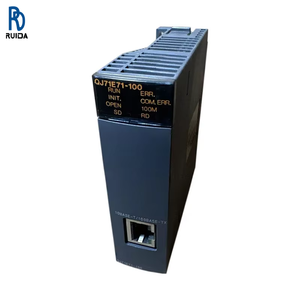 คอนโทรลเลอร์โปรแกรมอุตสาหกรรมรุ่นใหม่ QJ71E71-100 PLC ซีรีส์ Q สำหรับระบบอัตโนมัติการผลิตขั้นสูง - Product Image 1