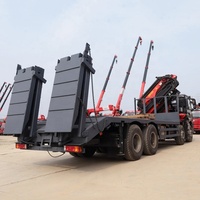 Camión Grúa Plegable con Brazo Articulado Multisección y Sistema de Protección contra Sobrecarga para Trabajos de Manipulación de Materiales en Grandes Áreas Mineras