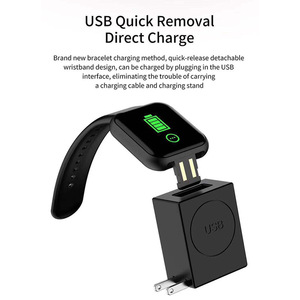 Vente chaude D20 montre intelligente de traqueur de forme physique de santé bracelet reloj intelligent Y68 montre intelligente - Product Image 6