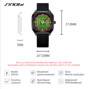 Nuevo <span class=keywords><strong>Reloj</strong></span> de Cuarzo Sinobi 9911, <span class=keywords><strong>Reloj</strong></span> Deportivo Informal para Estudiantes, <span class=keywords><strong>Reloj</strong></span> de Silicona para Hombre, Relojes - Product Image 4