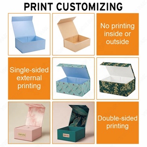 Luxury <strong>Large</strong> Magnetic Presentation Hamper <strong>Box</strong> Classic Pink Embossing <strong>Packing</strong> Foldable Hard Rigid Paperboard Gift <strong>Box</strong> - Product Image 3