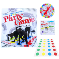 Vente en gros de jeux de société classiques Twister, amusants, interactifs, pour la famille, autres jouets éducatifs en plastique, 160*110cm