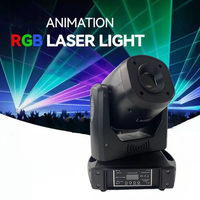 Lumière laser RVB professionnelle 1/2/3/4W éclairage de scène laser d'animation RVB DJ Disco Bar Laser lumière principale mobile