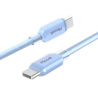 Kabel Data USB PVC Miccell OEM 60W 3A Tipe C untuk iPhone, Kabel Pengisian Cepat Berkualitas Tinggi dari Pabrik untuk Ponsel, Tablet, dan Laptop