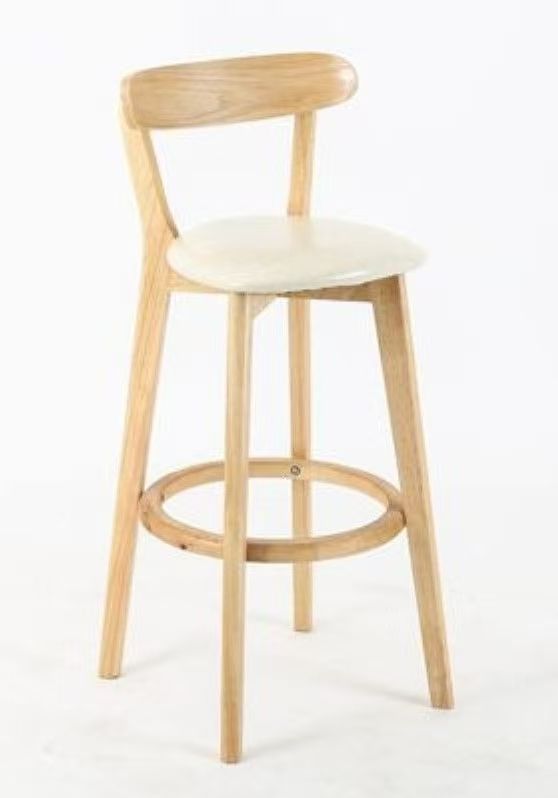 Milky white + wooden color frame