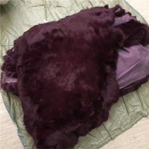 Piel de conejo <span class=keywords><strong>chinchilla</strong></span> gris de Shandong, China, teñida para prendas de vestir, piel de conejo <span class=keywords><strong>chinchilla</strong></span> gris - Product Image 4