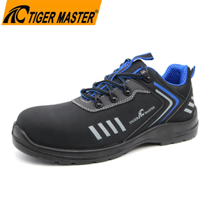 Zapatos de Seguridad Tiger Master para Hombre, de Microfibra, Antideslizantes, con Puntera de Fibra de Vidrio, Resistentes a Pinchazos, Antiestáticos, Sin Metal, para Aeropuerto - Product Image 1