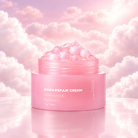 Crème en Capsules TXA Niacinamide Vitamine C Intense PDRN de Saumon Rose Crème Boba Hydratante Clarifiante Kit de Soins Coréens