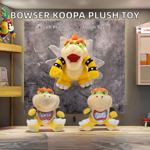 Bowser Koopa peluche peluche giocattolo per bambini 8-13 anni Unisex imbottito in cotone PP regalo di peluche 25CM marchio <span class=keywords><strong>Tsh</strong></span> - Product Image 2