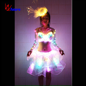 Ensemble de <span class=keywords><strong>jupe</strong></span> <span class=keywords><strong>tutu</strong></span> néon lumineuse LED pour femmes, parfait pour les boîtes de nuit, les soirées rave, les spectacles sur scène, les carnavals et les festivals EDM - Product Image 6