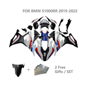 ชุดแต่งแฟริ่งมอเตอร์ไซค์แบบกำหนดเองสำหรับ BMW S1000RR M1000RR 2019-2022 B1019-101a ชุดอุปกรณ์เสริมพลาสติก ABS ฉีดขึ้นรูปเต็มรูปแบบ RZMT - Product Image 1