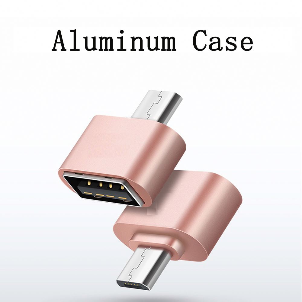 Золотистый высокоскоростной otg-коннектор type-c для микро-usb otg usb-накопитель otg-адаптер
