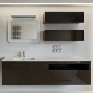 YALIG New Design Modern Cabinet Storage <b>Bathroom</b> Cabinet <b>Bathroom</b> <b>Vanity</b> Light - Product Image 5