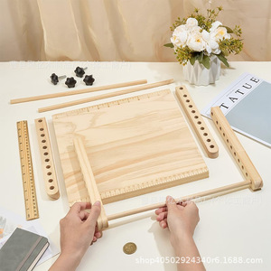 Support de reliure de livres en bois réglable, outils d'artisanat pour la restauration de livres et les projets faits à la main - Product Image 2