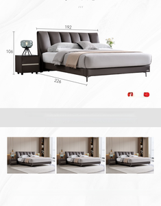 <span class=keywords><strong>Letto</strong></span> di grandi dimensioni, lussuoso e morbido, arredamento per <span class=keywords><strong>hotel</strong></span>, <span class=keywords><strong>letto</strong></span> moderno e morbido, <span class=keywords><strong>letto</strong></span> di alta qualità in stile europeo - Product Image 3