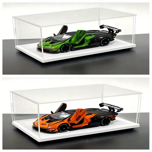 Tùy chỉnh màu trắng cơ sở lắp ráp rõ ràng số lượng lớn Acrylic Hộp cho sưu tầm hành động con số hiển thị - Product Image 6