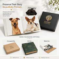 Services d'impression de livres personnalisés, impression de livres reliés, OEM, impression de livres reliés en couleur, livre photo de chiens mignons, impression de livres