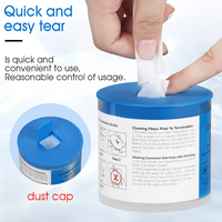 Papier de nettoyage en papier sans poussière AUA-Y3 COMPTYCO SC/FC/ST/LC outils de nettoyage en fibre optique de bonne qualité papier de nettoyage en fibre