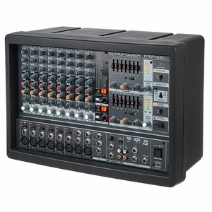 Console de mixage Behringer <span class=keywords><strong>PMP</strong></span> 1680S 10 canaux 1600 Watts avec double processeur multi-effets et système de sonorisation FBQ Feedback, équipement musical - Product Image 4