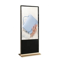 Pantalla táctil vertical interactiva de 43, 55, 65 pulgadas, tótem de pie, pantalla táctil digital para interiores
