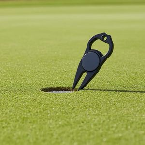 Strumento per Riparazione Divot da Golf in Metallo Smaltato Colorato, Riparatore di Green con Marcatore Magnetico, Accessorio Golf Personalizzato - Product Image 4