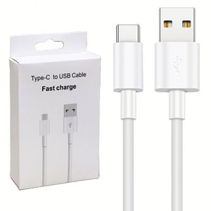 3ft Type c Fast Charger Type c to Usb 1m Male Charger Quick Fast Data Charge Chargers Mobile Usb Power <b>Cables</b> <b>Charging</b> <b>Cable</b> - Product Image 2