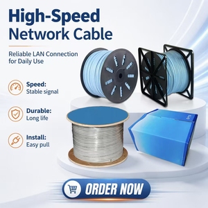 <span class=keywords><strong>สาย</strong></span>เคเบิล <span class=keywords><strong>Cat6</strong></span> ราคาโรงงาน <span class=keywords><strong>สาย</strong></span> Cat5e Techcom Cat 6 สำหรับเชื่อมต่อแลน 1500d กล้อง 4 คู่ 24AWG ผลิตในจีน - Product Image 6