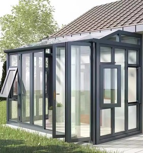 Design de luxe en aluminium pour jardin d'hiver extérieur Véranda pour jardin d'hiver Verrière pour maison <span class=keywords><strong>solarium</strong></span> pour <span class=keywords><strong>solarium</strong></span> - Product Image 3